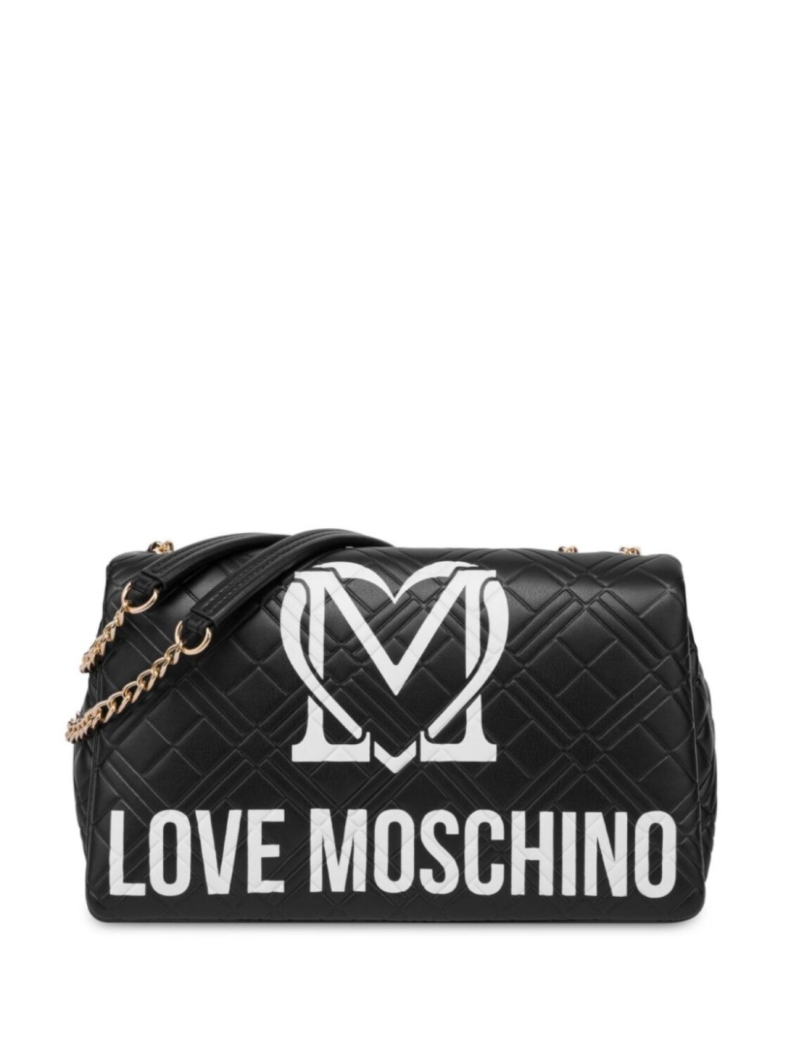 

Love Moschino сумка на плечо с логотипом, черный