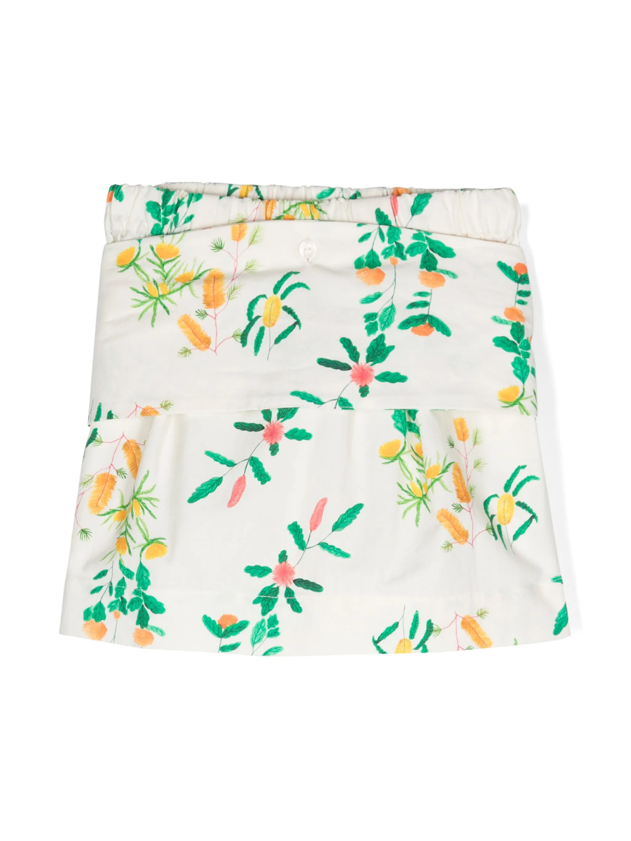 

Юбка Swan с цветочным принтом The Animals Observatory, белый