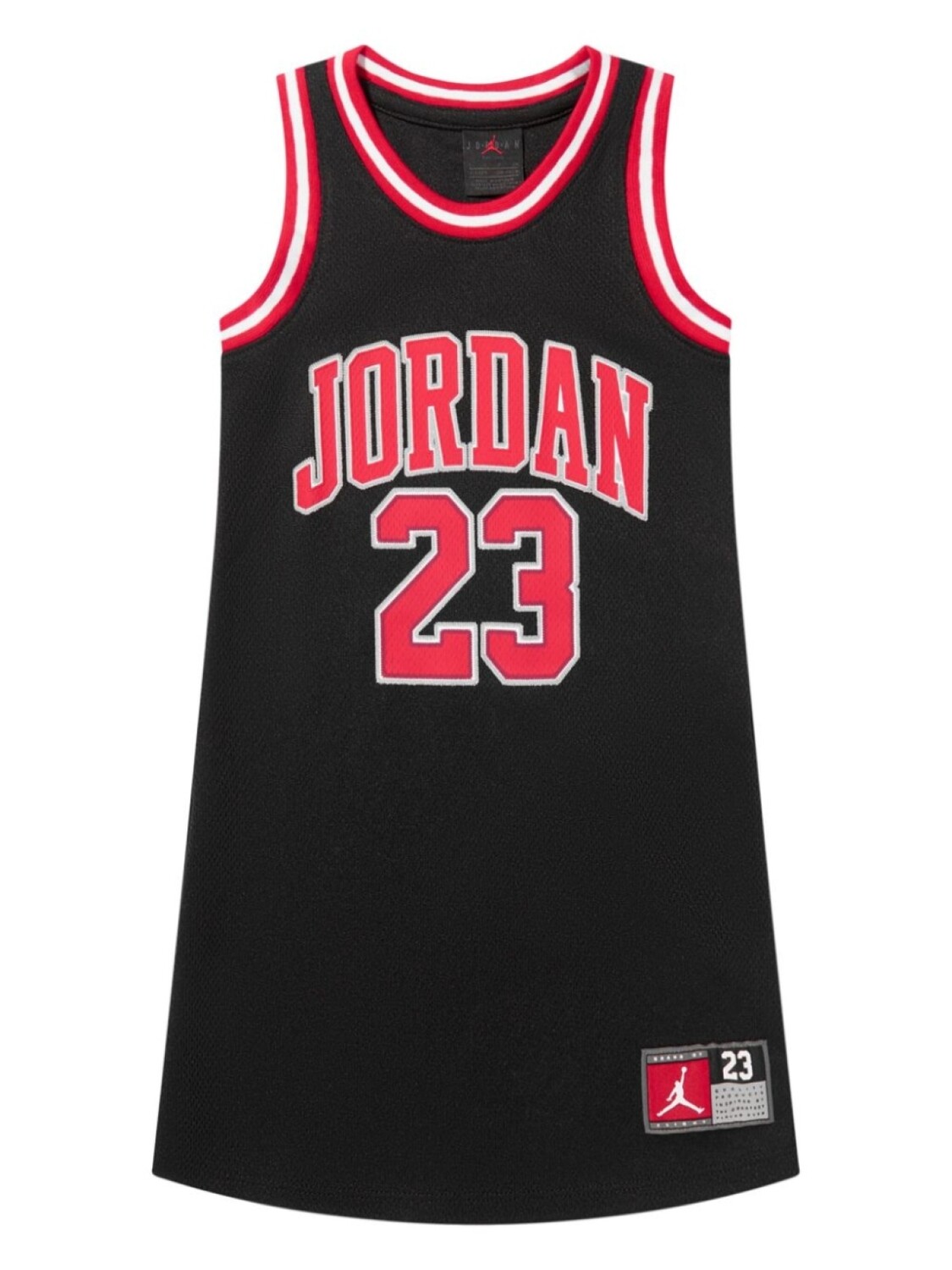 

Сетчатое платье мини Jordan 23 Jordan Kids, черный