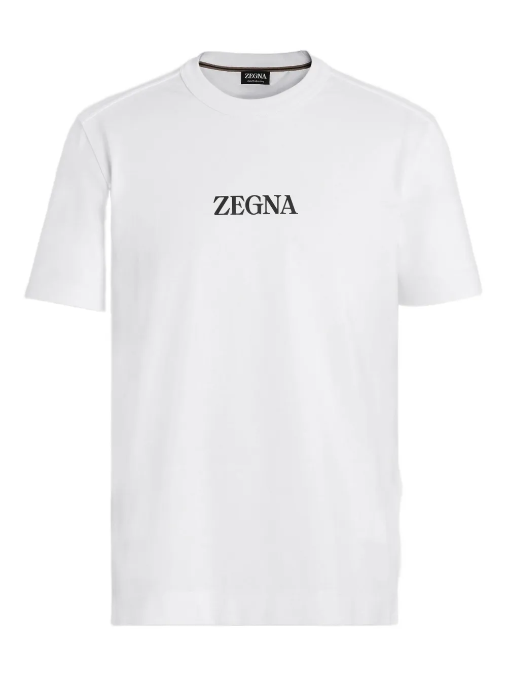 

Футболка с логотипом Zegna, белый