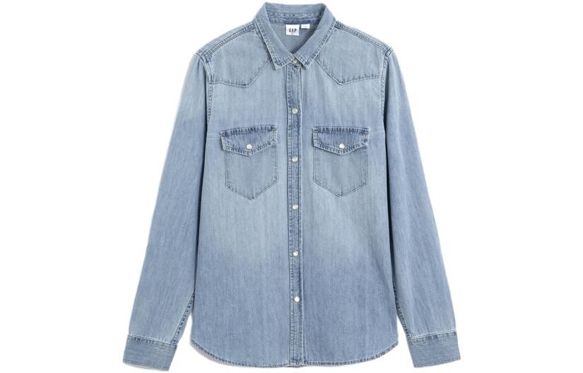 

Женская рубашка GAP, цвет Blue