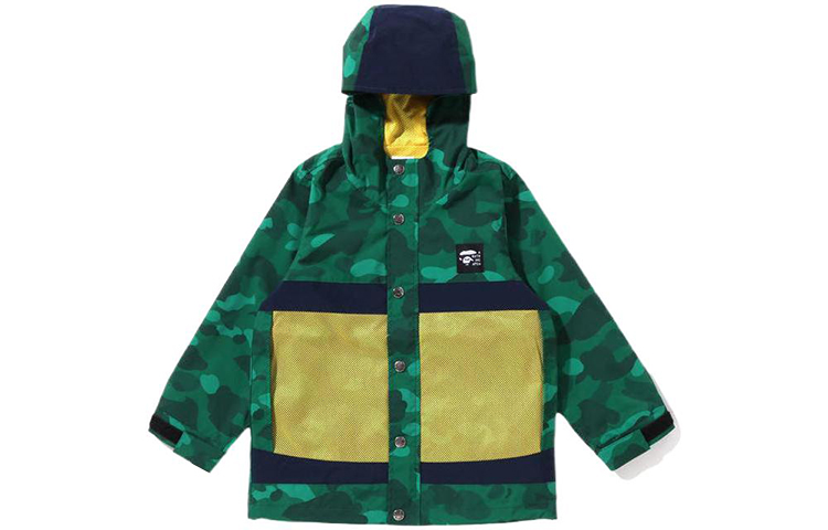 

Детская куртка A Bathing Ape, зеленый