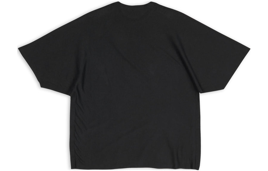 Футболка Balenciaga 3B Sports Icon Flat T-Shirt 'Black', черный — фото 3