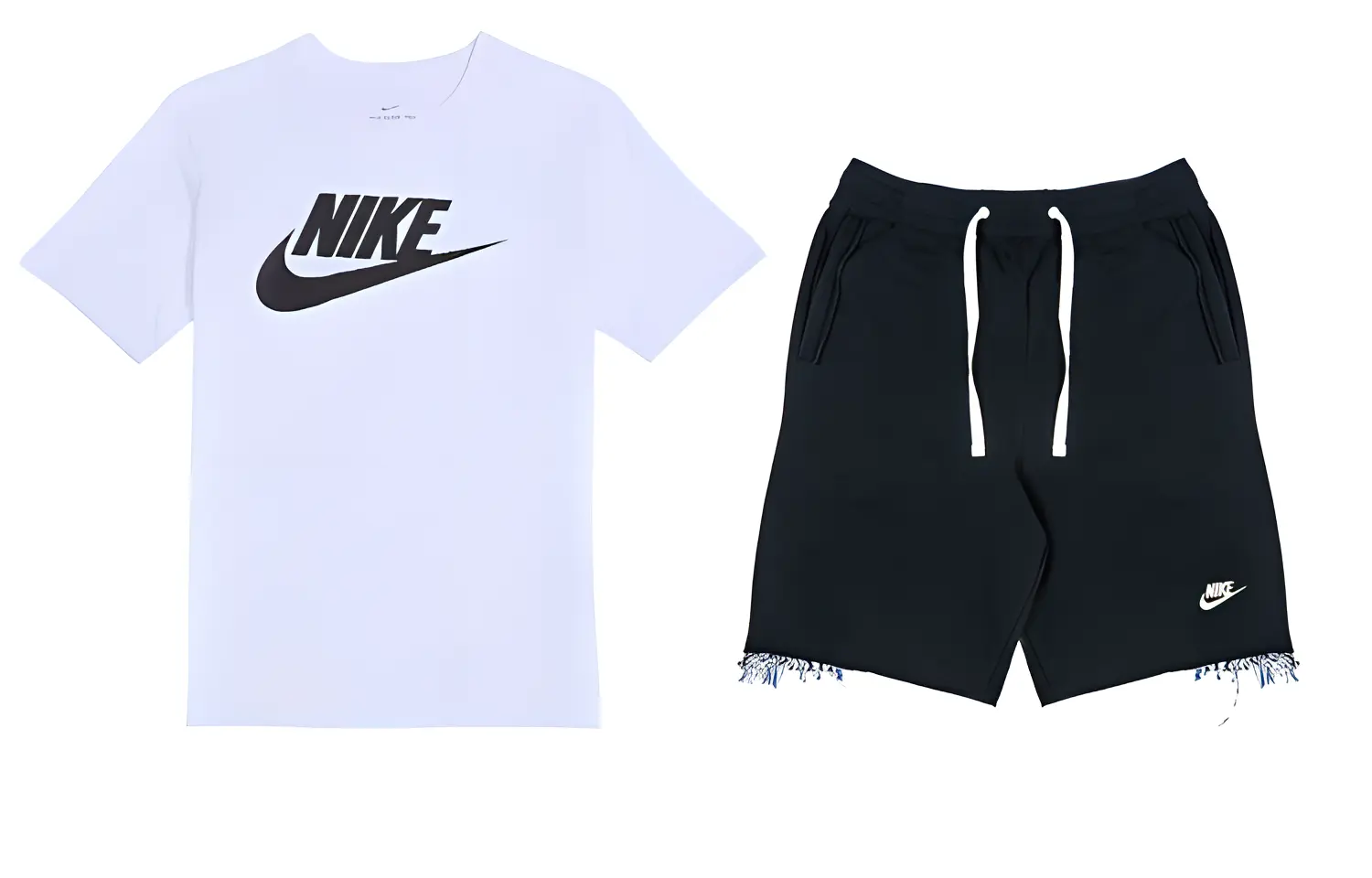 

Футболка с коротким рукавом Kids Logo print Nike, черный
