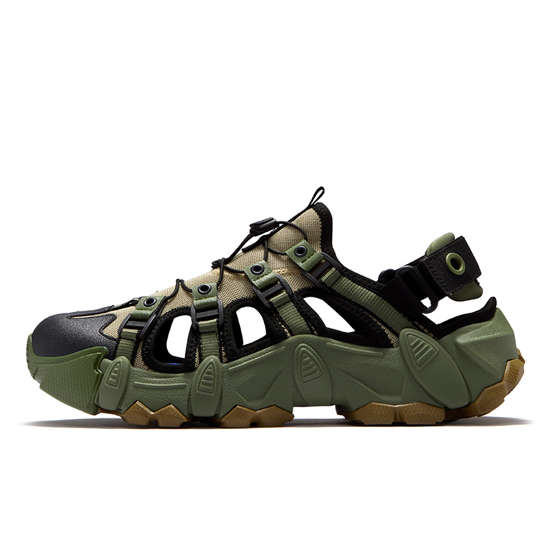 

Кроссовки для треккинга EXOCET Mountains Sandal River, мужские, серые, зеленые, черные FILA FUSION, Gray Green/Black Dance Shoes-Gt