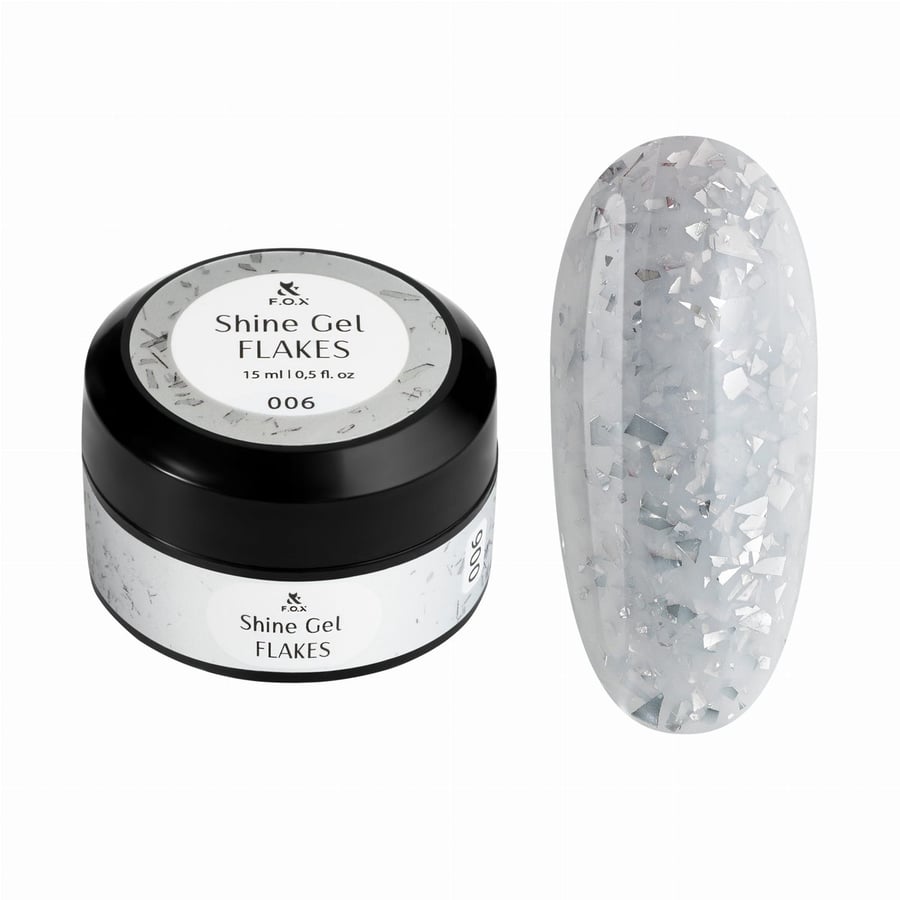 

FOX Shine Gel Flakes 006, 15 мл