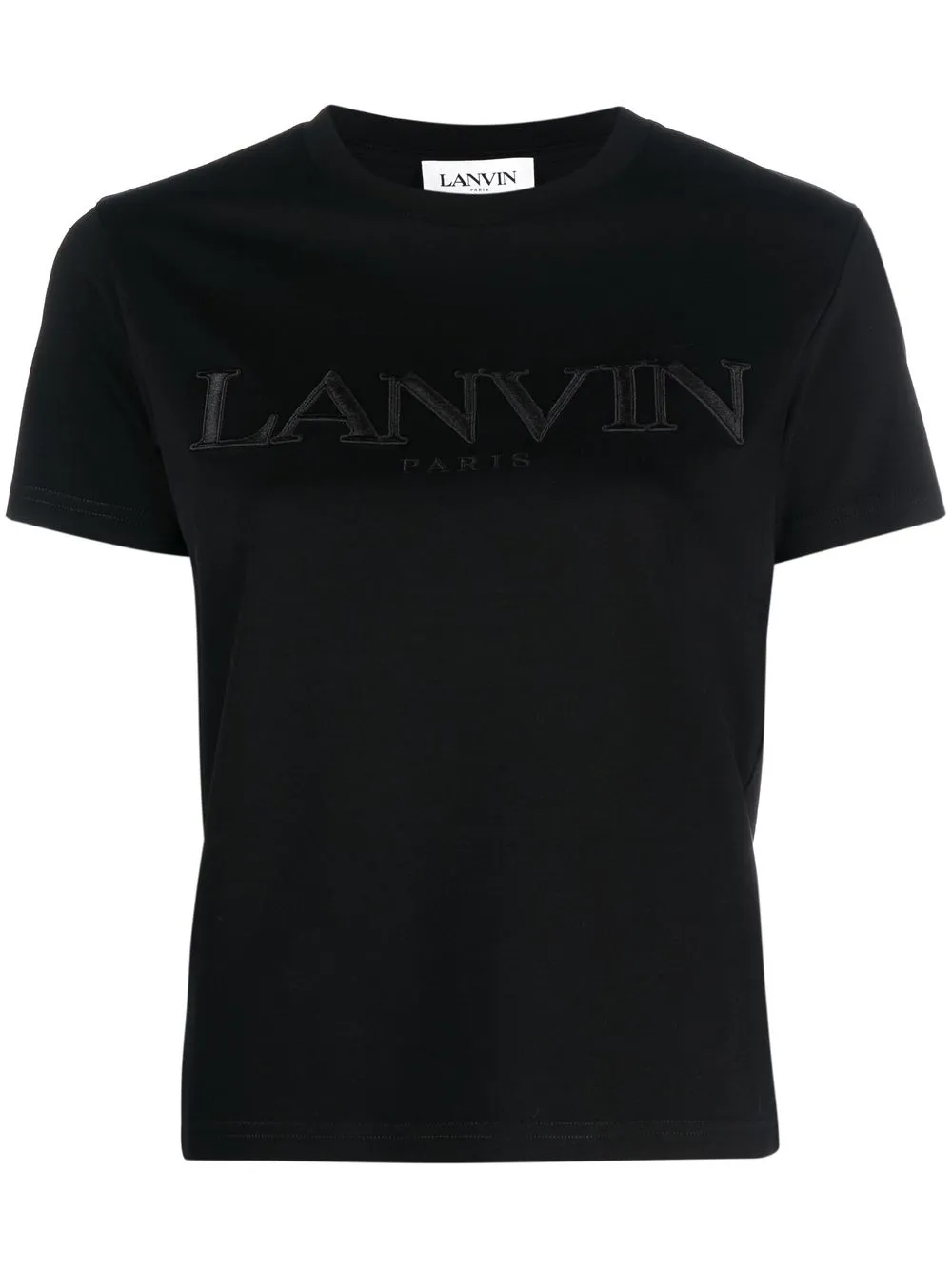 

Футболка с логотипом Lanvin, черный