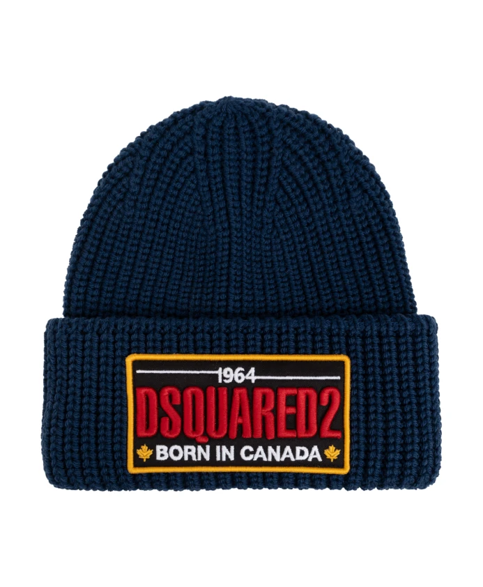 

Кепка с логотипом Dsquared2, синий