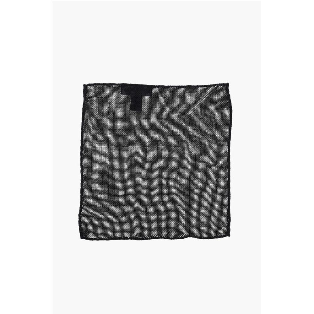 

Однотонный шелковый нагрудный платок Dsquared2, синий