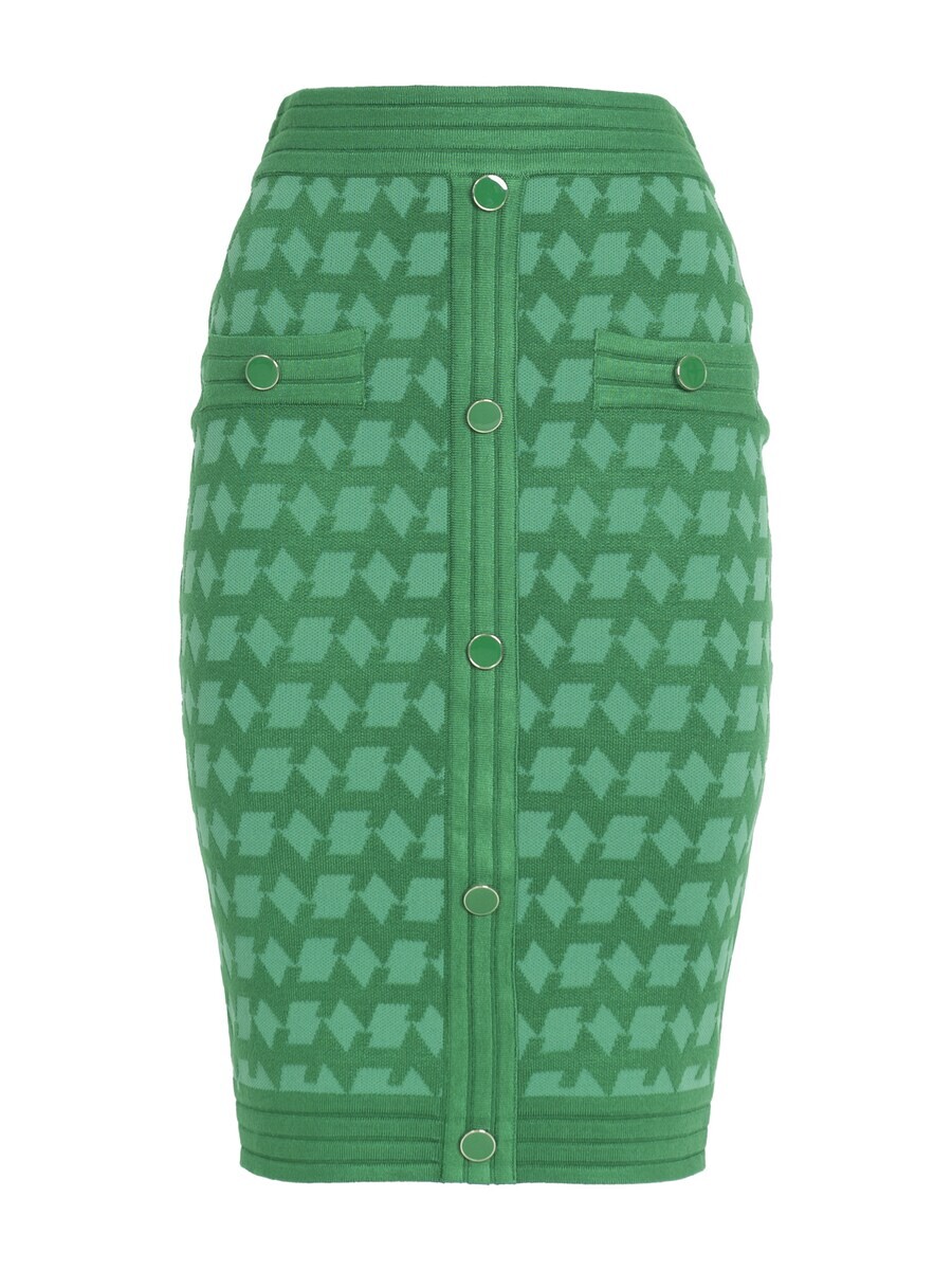 

Юбка миди Influencer Skirt, цвет green/light green