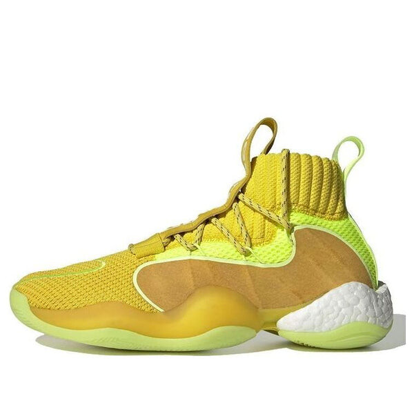 

Кроссовки x pharrell crazy byw x Adidas, желтый