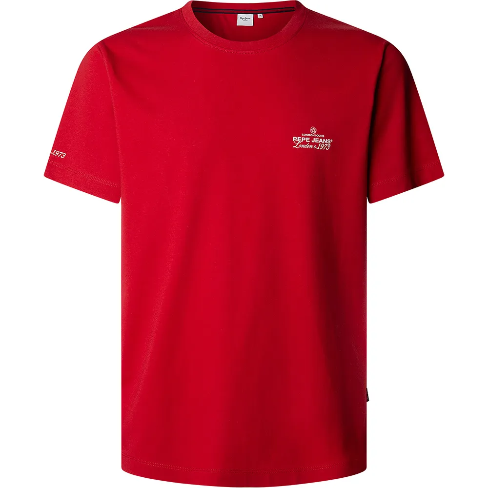 

Футболка с коротким рукавом Pepe Jeans Thiago, красный