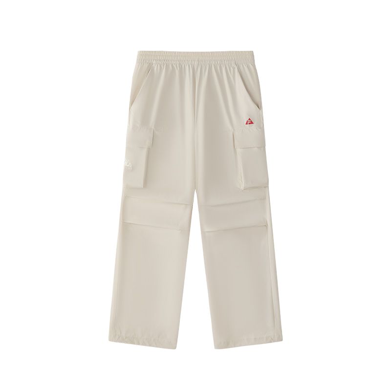 

Вязаные спортивные штаны SS25 Cornsilk FILA KIDS, бежевый