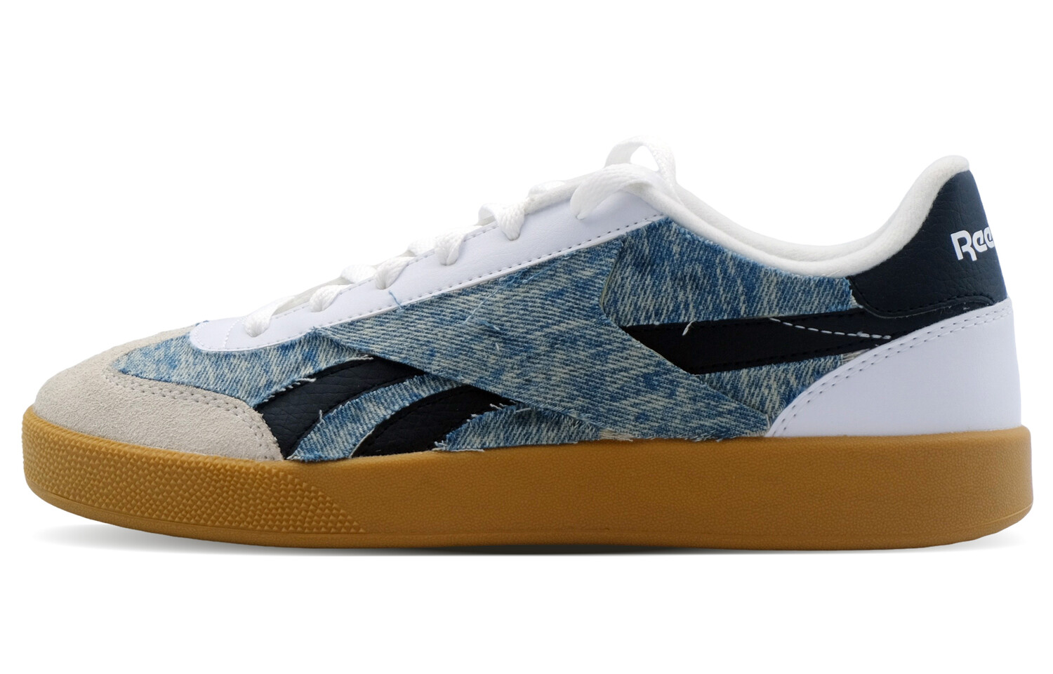 

Кроссовки Reebok Skateboarding Shoes Unisex Low-top Black/white/blue, белый
