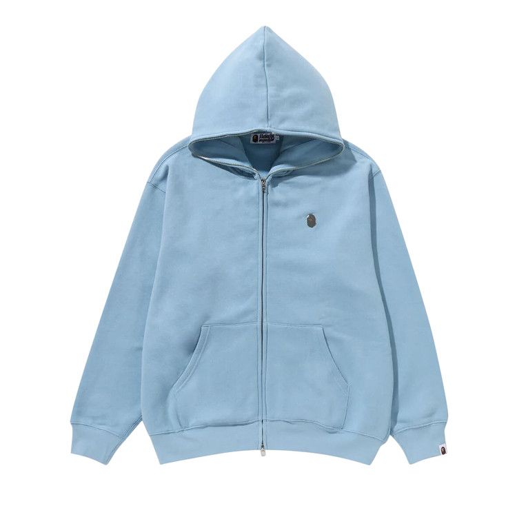 

Худи BAPE Metal One Point Full Zip Hoodie, Sax