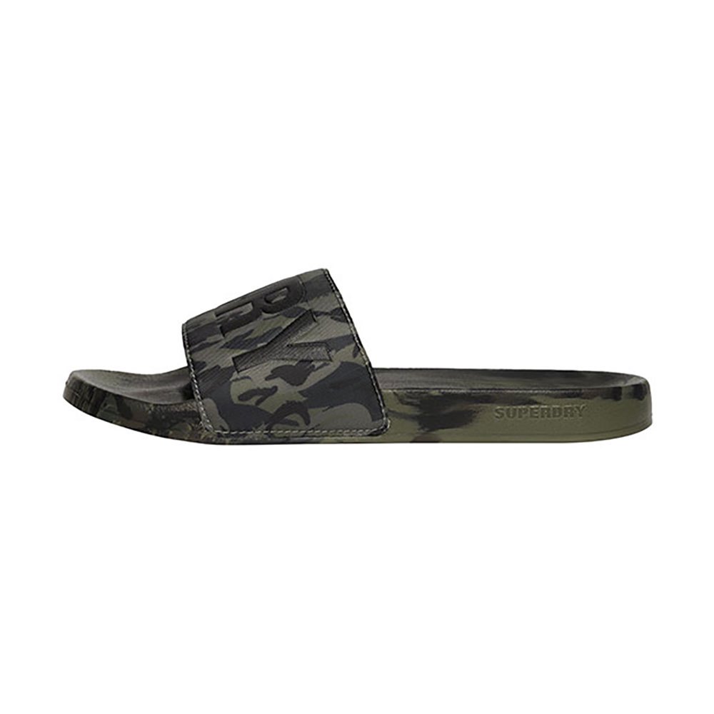 

Шлепанцы Superdry Camo Vegan Pool, коричневый