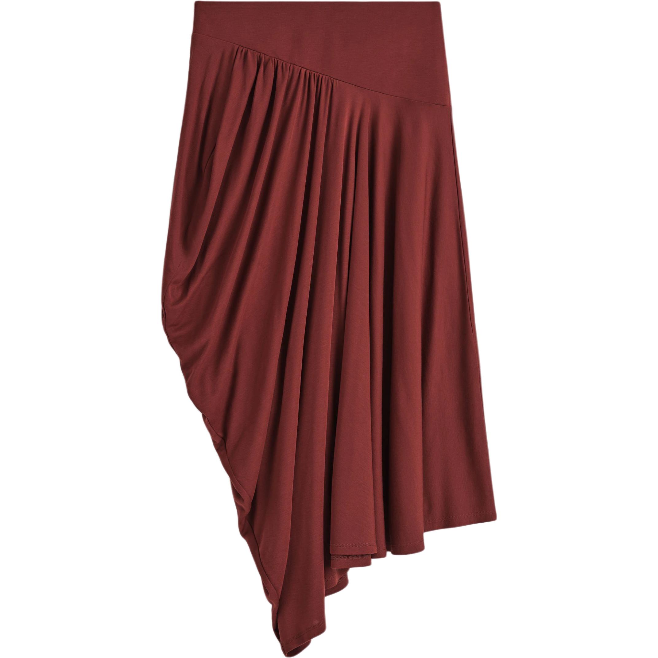 

COS Повседневная длинная юбка женская красная