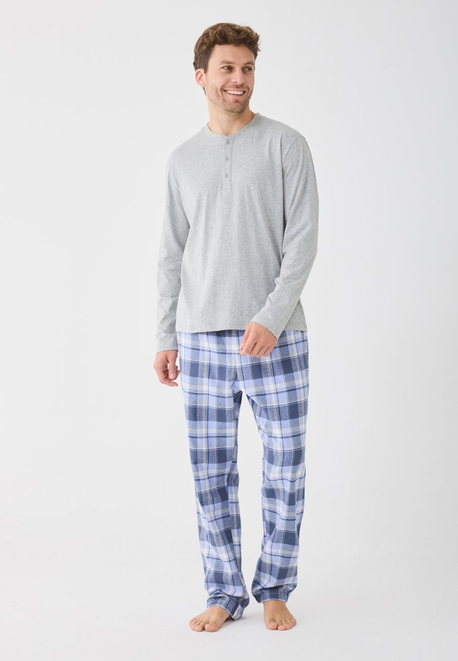 

Пижамный комплект Pier One SET, Dark Blue/ Grey Melange/Dark Blue