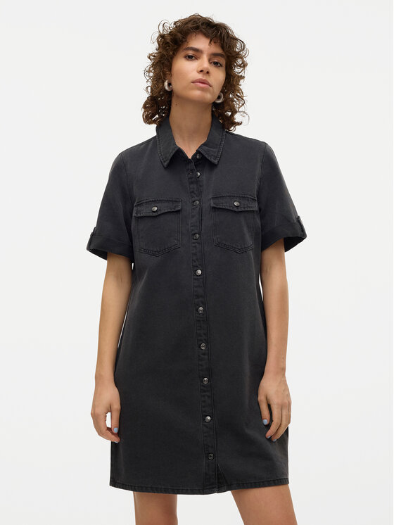 

Джинсовое платье стандартный крой Jennie 10309665 Vero Moda, черный