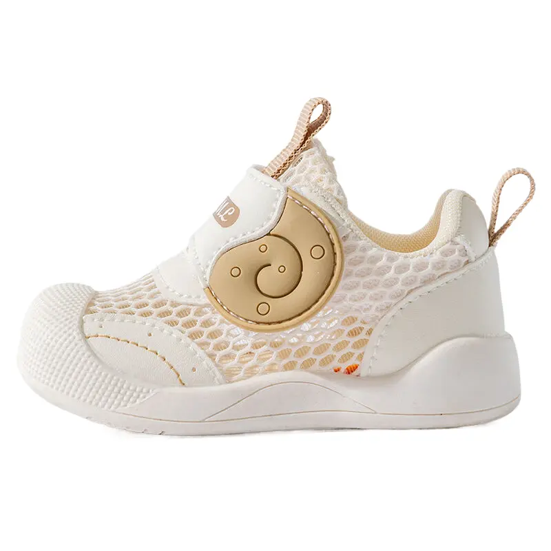 

Дышащие нескользящие низкие детские ботиночки для малышей Bradmiller, бежевый