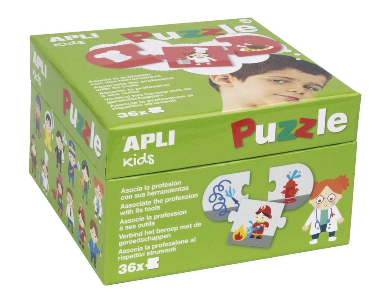 

Apli Kids, пазлы, Профессии, для детей, 36 шт.