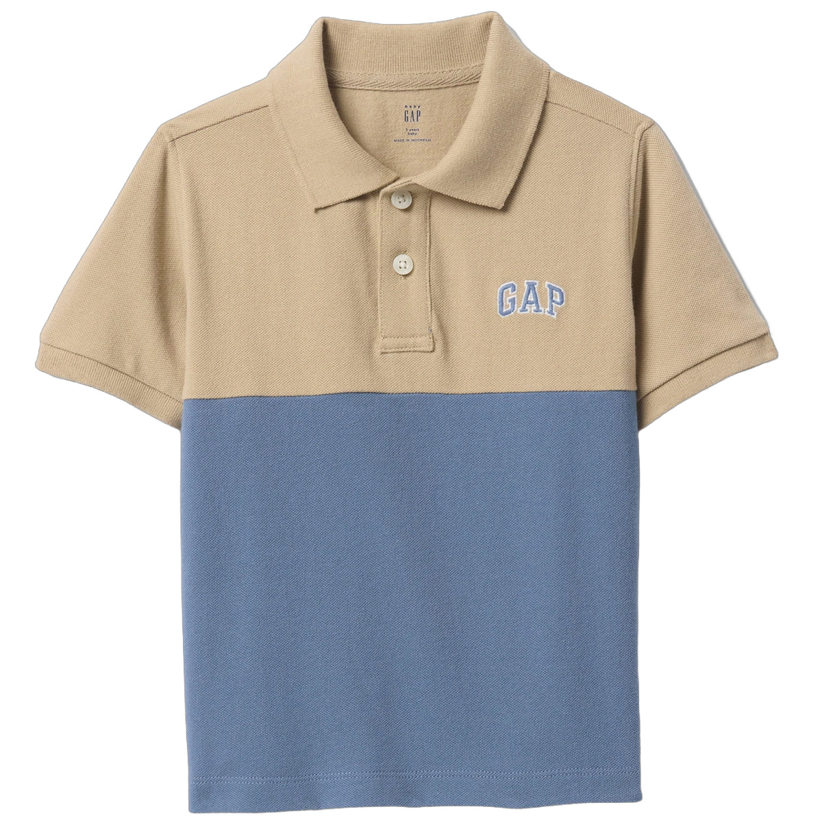 

Поло для детей 3-7 лет GAP, хаки