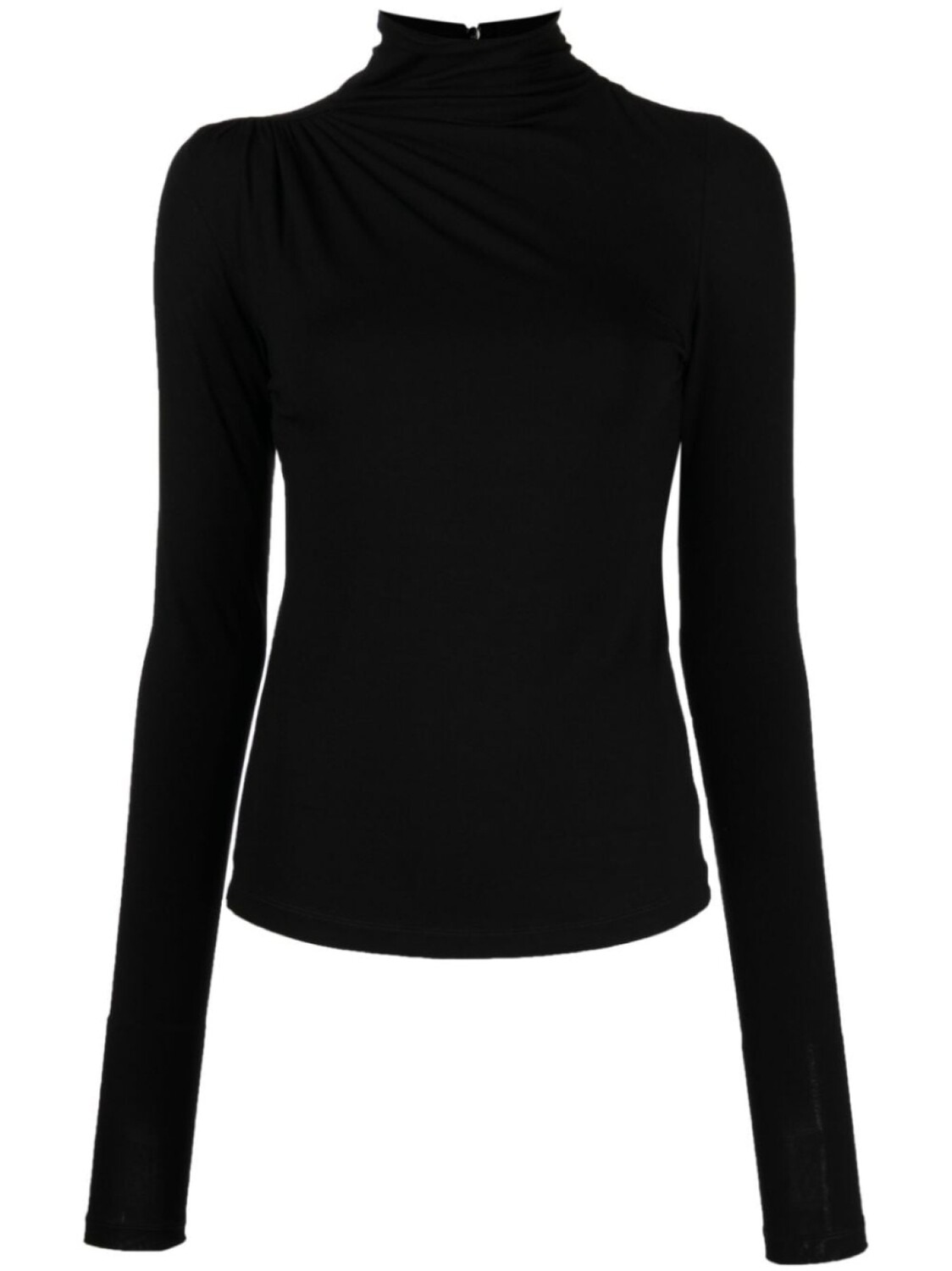 

Marant Étoile топ Lou с высоким воротником, черный