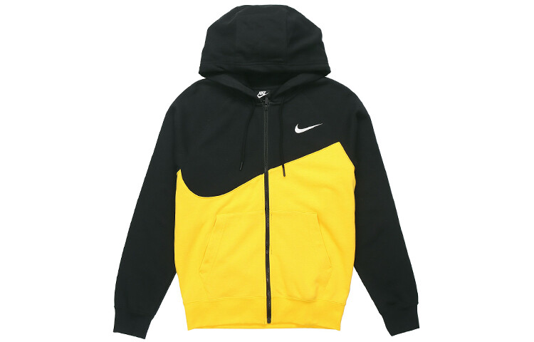 

Мужская куртка Nike, цвет Black/Yellow