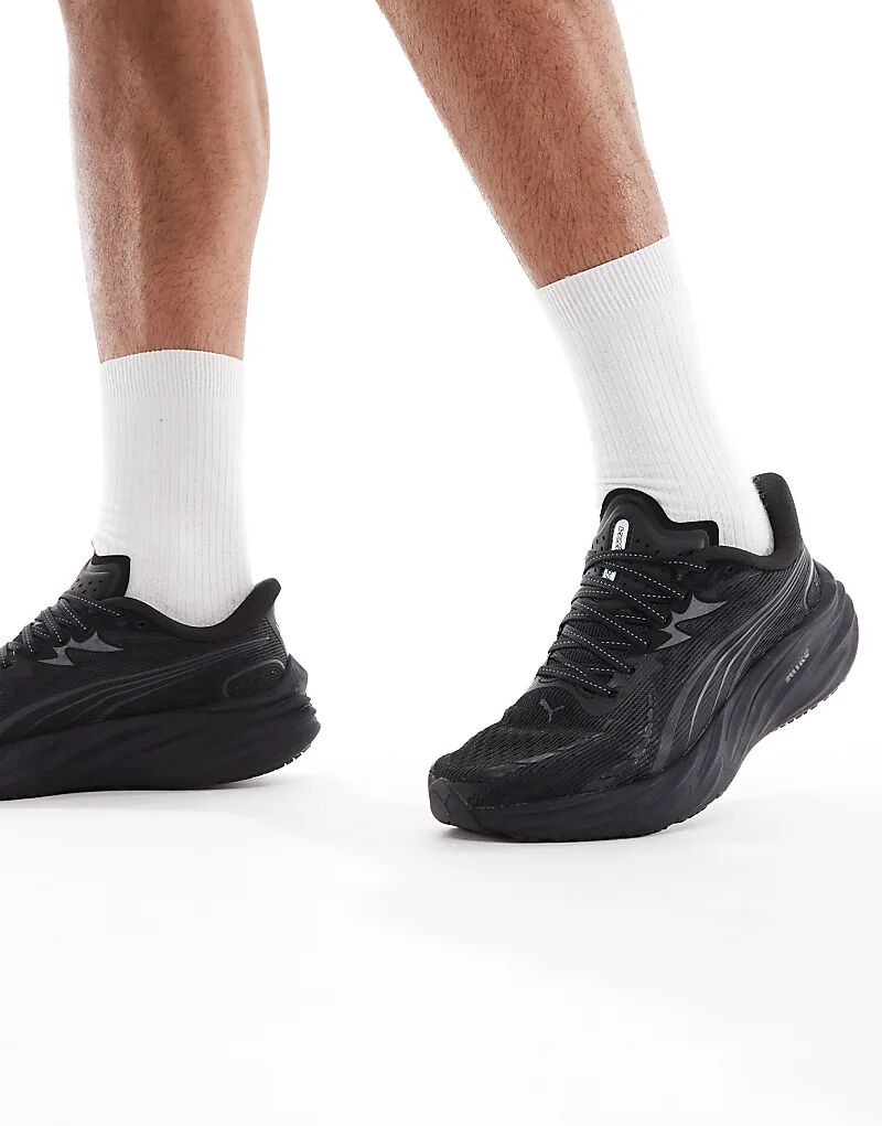 

Кроссовки Puma Velocity Nitro 4 полностью черного цвета