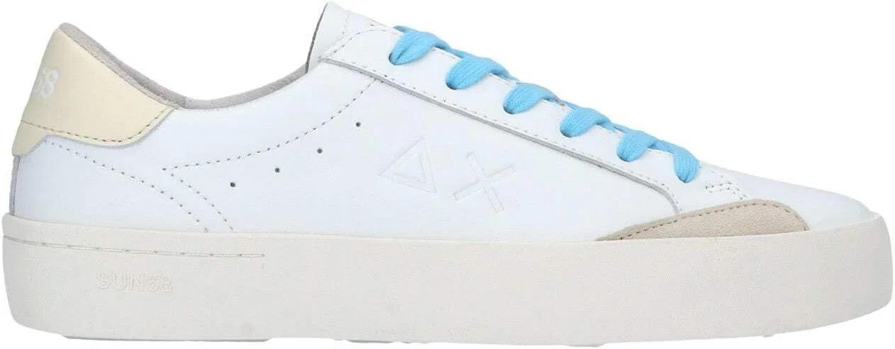 Кроссовки Sun 68 Street Leather White/Cream White