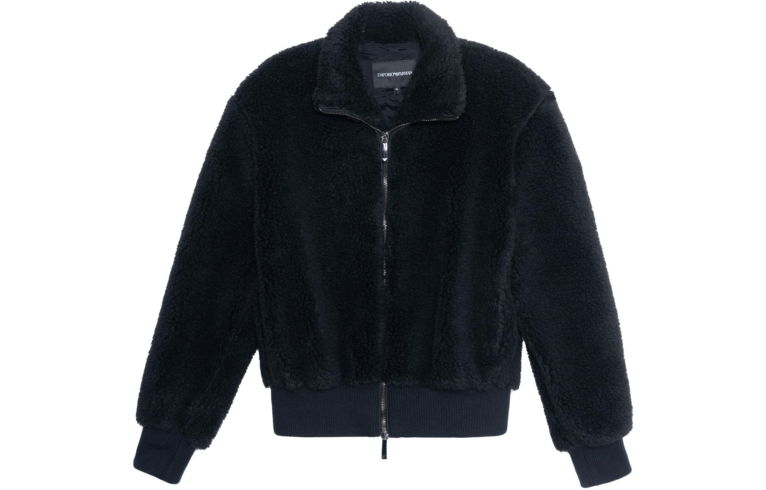 EMPORIO ARMANI Куртка женская черная, Black — фото 3