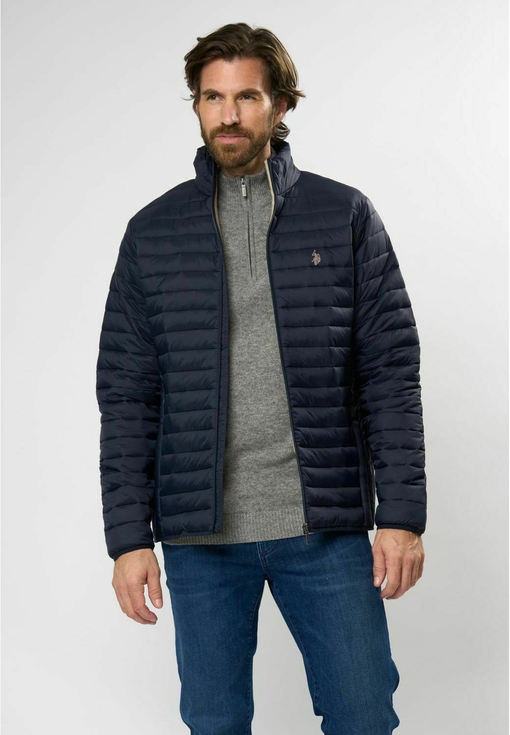 

Зимняя куртка MARK U.S. Polo Assn., темно-синий