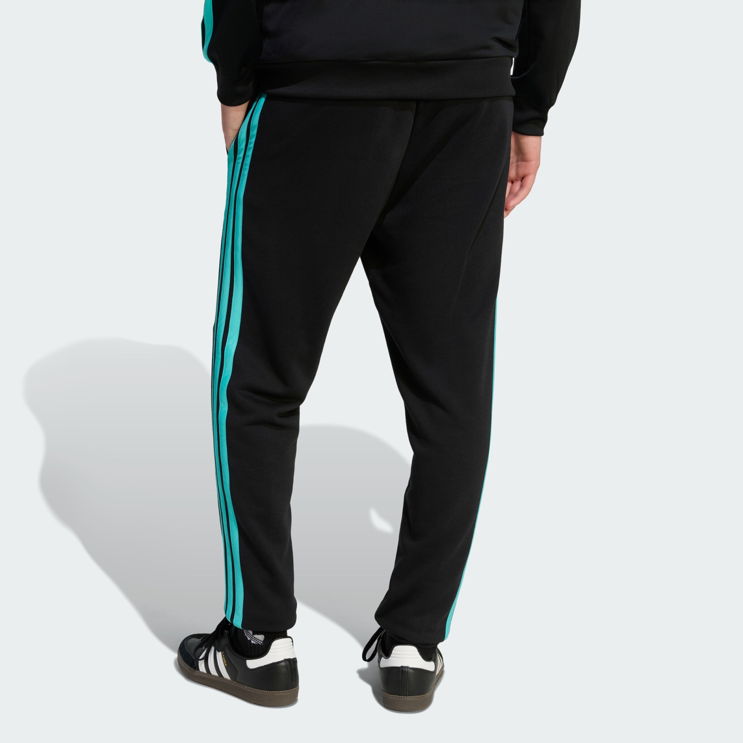 Adidas Performance Узкие спортивные штаны 'Mercedes-AMG Petronas Formula 1 Team DNA' в черном цвете — фото 3