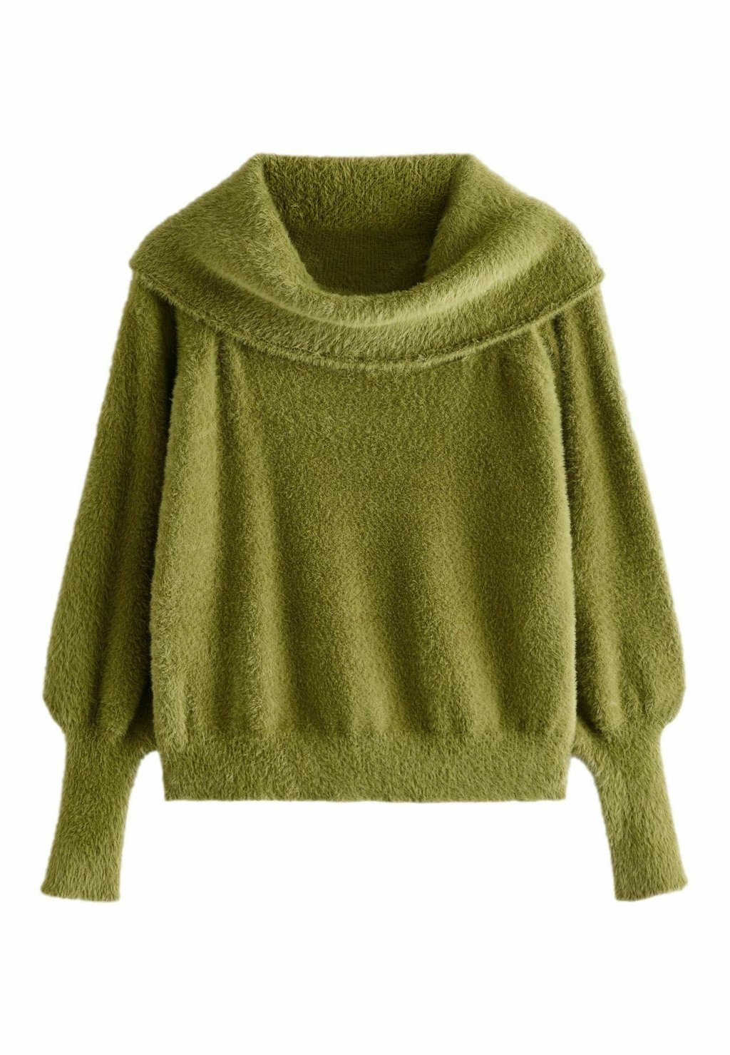 

Джемпер FLUFFY OFF SHOULDER BARDOT Next, зеленый