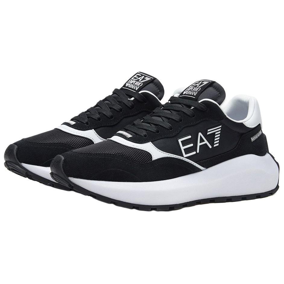 Кроссовки EA7 Low Top Casual Shoes Men's Black EMPORIO ARMANI — фото 2
