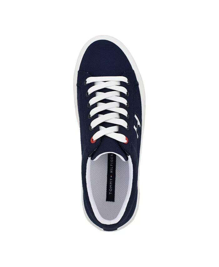 Женские кроссовки Aconia на шнуровке Tommy Hilfiger, синий — фото 4