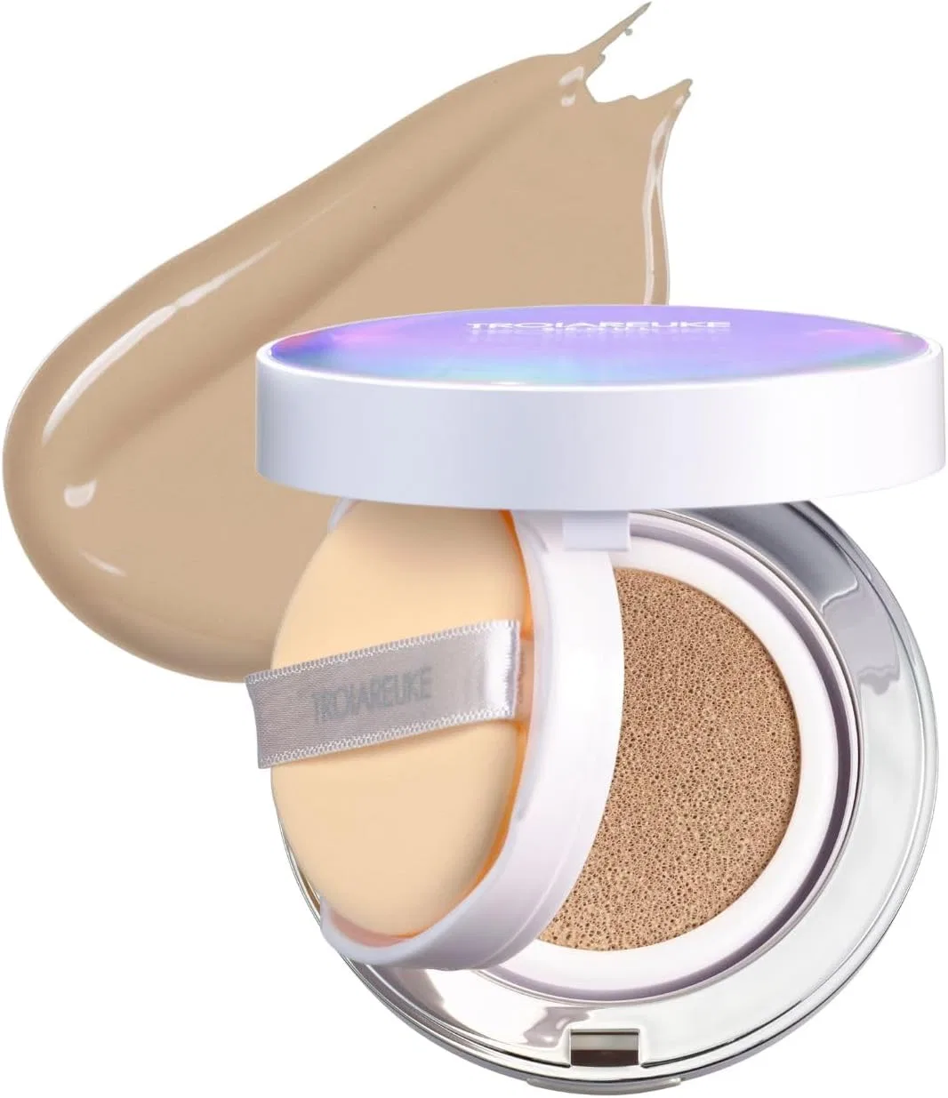 Тональная кушон-основа Troiareuke Seoul Aesthetic Cushion Foundation SPF50+/PA+++ 02. Yellow Beige #22