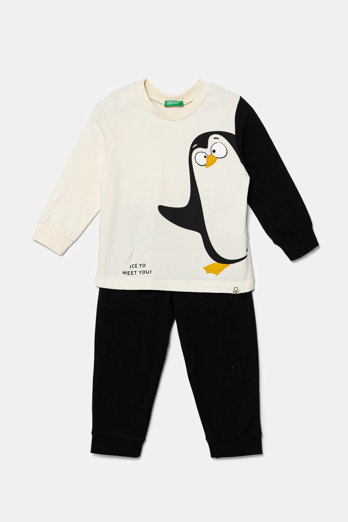 

Детская пижама United Colors of Benetton, бежевый