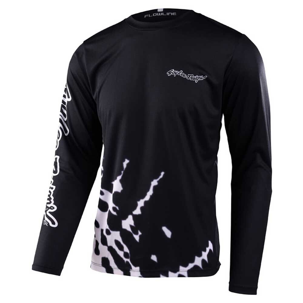 

Мотоджерси с длинным рукавом Troy Lee Designs Flowline, черный