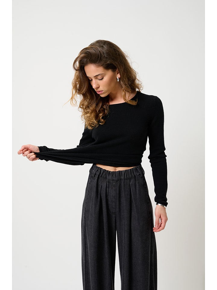 

Кашемировый пуловер AUTHENTIC CASHMERE, черный