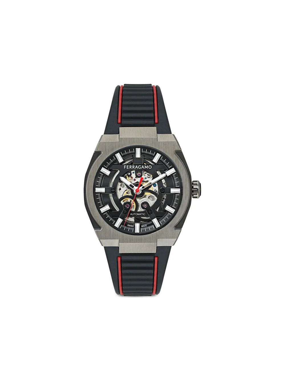 

Наручные часы Supreme Skeleton 43 мм Ferragamo, черный