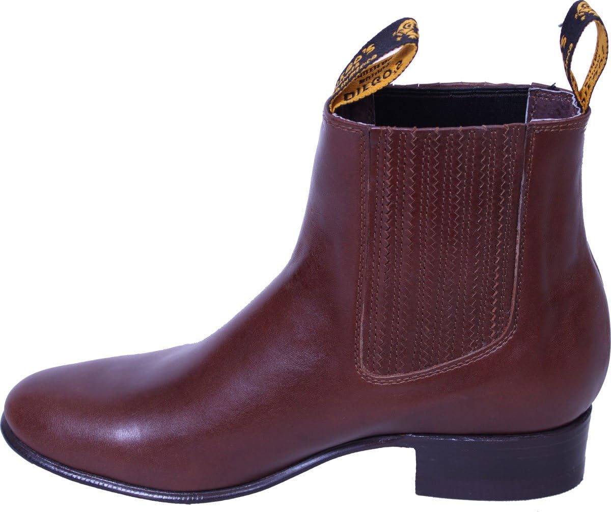 

Мужские кожаные классические ботинки до щиколотки, размеры 6-12, абсолютно новые Dona Michi Leather, коричневый