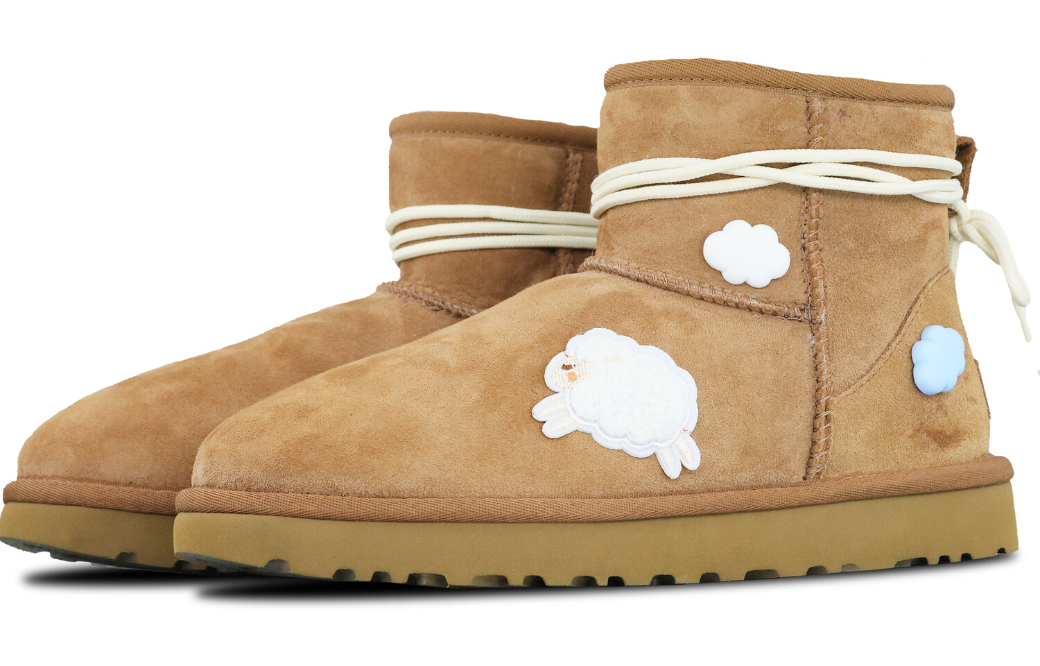 

Классические блестящие мини-сапоги для снега женские Ugg