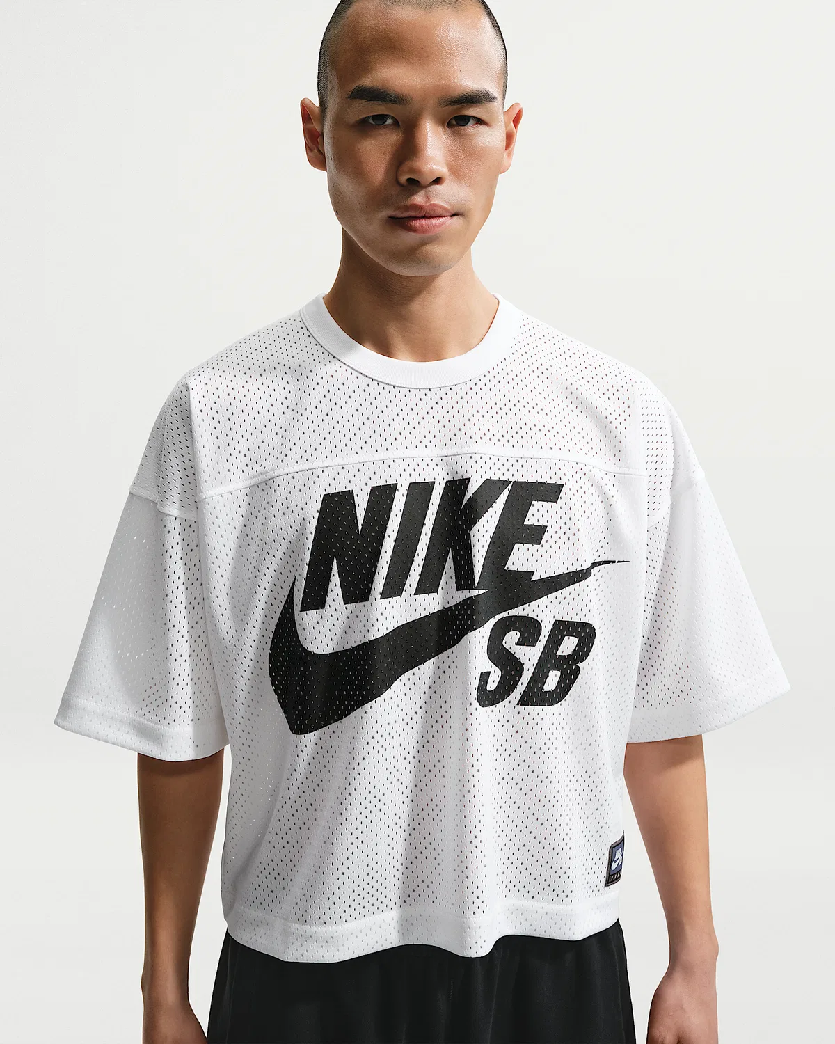 Mesh Football Jersey Skate Top Nike SB, White