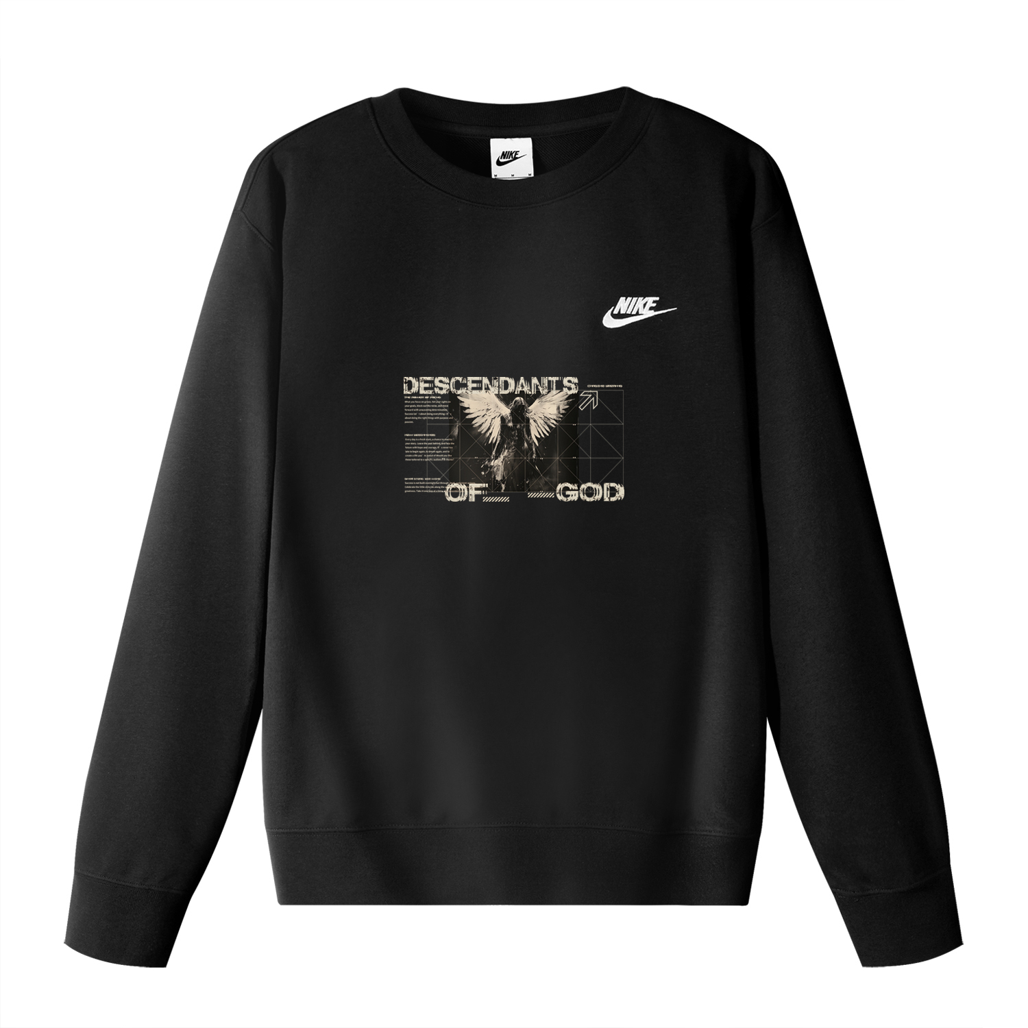 

Nike Свитшот унисекс черный