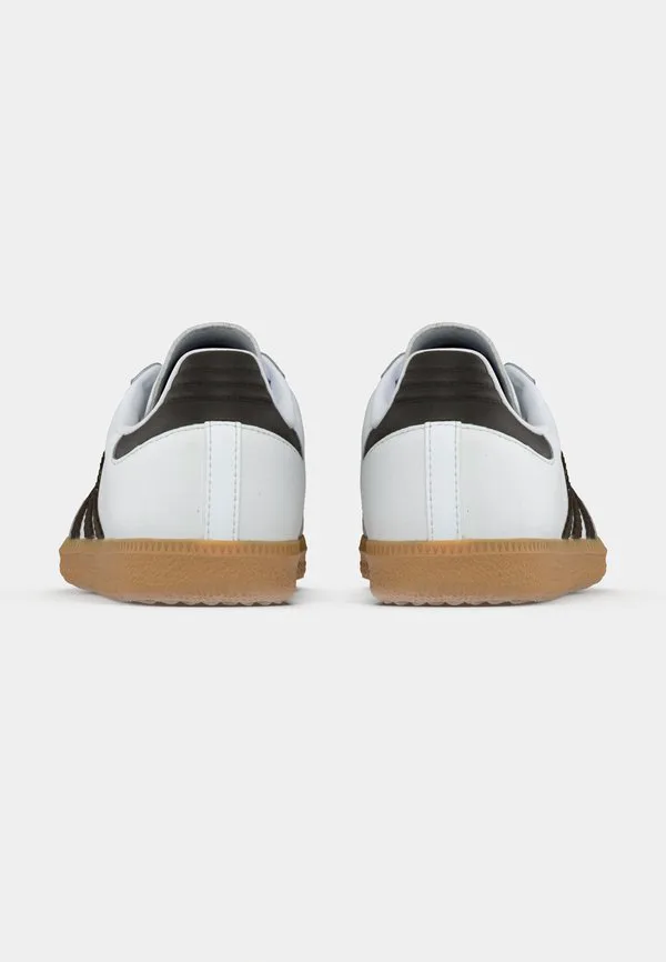 Кроссовки samba унисекс Adidas Originals, Footwear White/Aurora Coffee/Clear Granite — фото 4