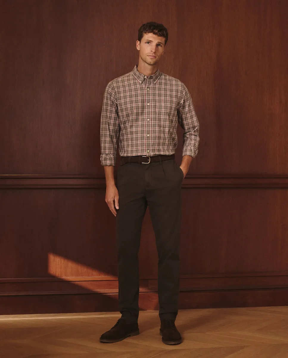 

Мужские чиносы с эластичным поясом Lloyd's, темно-зеленый