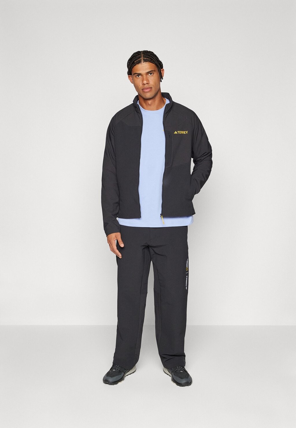 

Спортивная футболка NATIONAL GEOGRAPHIC UNITEFIT GFX TEE SS Adidas Terrex, синий