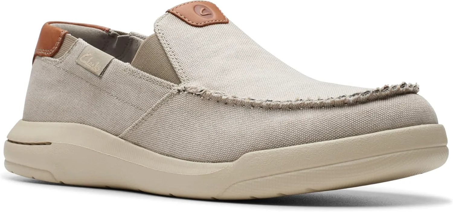 Мужские туфли Clarks Driftlite Step, светло-серый — фото 4