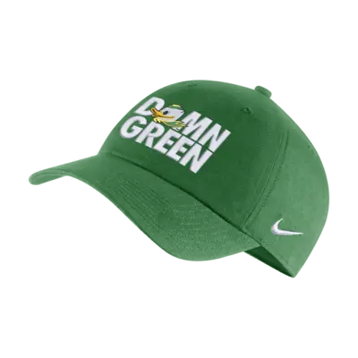 

Бейсболка Nike Oregon Heritage86 College Adjustable Cap, цвет Apple Green